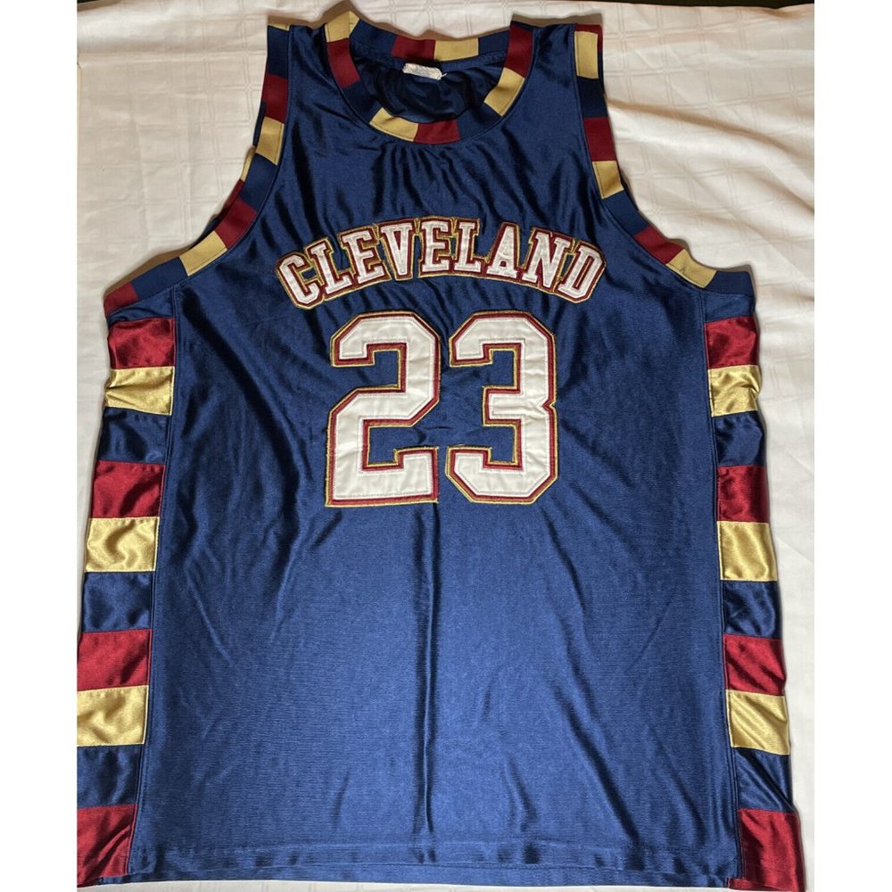 LeBron James Cleveland Cavaliers Blue #23 Jersey Function And Future Cavs 2XL